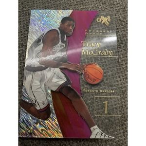 1997-98 Skybox Ex-2001 Tracy Mcgrady Rookie Card RC #79 Raptors